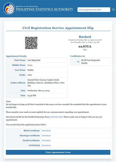 psa online appointment surigao city|PSA: 235 PhilSys registration centers now open for online .